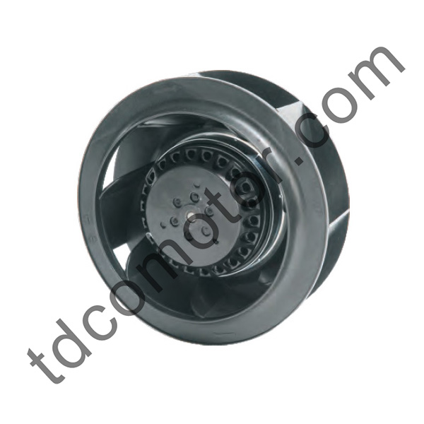 ຂະ ໜາດ 175mm AC Backward-curved ພັດລົມພັດລົມ