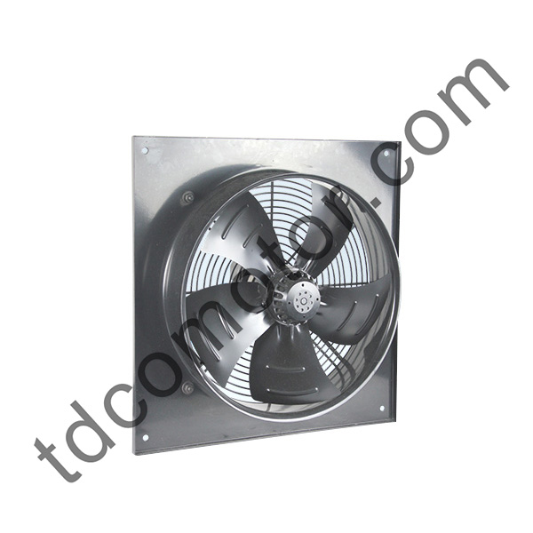 YWF-400 4E-400 100% ລວດລວດທອງແດງ 400mm ພັດລົມ Axial ມີກອບ